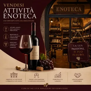 Foto 1 di 1: Cedesi avviatissima enoteca in ottima posizione di passaggio